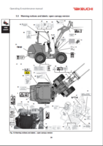 Takeuchi TW40 Wheel Loader Operation and Maintenance Manual (8052082)