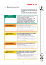 Takeuchi TW60 Series 2 Wheel Loader Operation and Maintenance Manual (8069521)