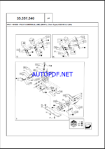 Case CX210D Crawler Excavator Service Parts Catalogue (540421214PC) (January 2025)
