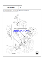 Case CX220E Crawler Excavator Service Parts Catalogue (540421235PC) (April 2025)