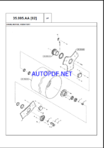 Case DV210D Tier 4B Vibratory Roller Service Parts Catalogue (547130103PC) (October 2023)