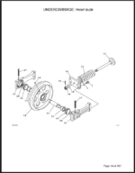Takeuchi TB235-2 Mini Excavator Parts Manual (BE9Z015-0-0)