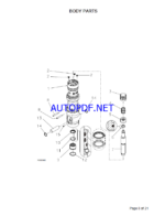 Takeuchi TKB802-S Hydraulic Hammer Parts Manual (PMTKB802-XENG.A21)