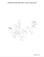 Takeuchi TS50R, TS60R Skid Steer Parts Manual (7000-567)