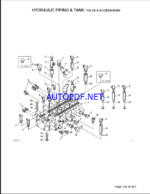 Takeuchi TB016 Mini Excavator Parts Manual (BD4Z107-11-0)