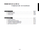 Kubota KX121-3 161-3 Workshop Manual