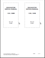 Case 1280, 1280B Excavator Service Manual (8-42201) (June 1985)