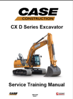 Case CX D Series Excavator Service Training Manual (STM 5297)