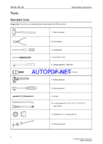 Kubota Overhauling instruction of 155 205 305 Workshop Manual