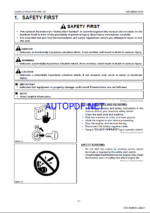 Kubota KX042-4 Excavator Diagnosis Manual (D1803-CR-TE4-BH)