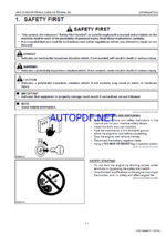 Kubota U50-5 (D1803-CR-TE5-BH3 D1803-CR-TE5-BH4) Common Rail System DIAGNOSIS MANUAL