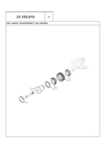 Case 1121G Tier 4B Final Wheel Loader Service Parts Catalogue (531631112PC) (June 2024)