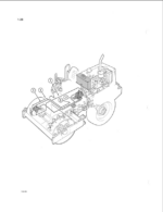 Case 1102D, 1102PD Vibrating Self Propelled Roller Parts Catalog (8-6182)