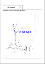Case 1021G2 T4B Wheel Loader Service Parts Catalogue (531613102PC) (November 2023)