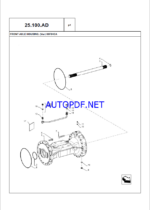 Case 821F Tier 4B Wheel Loader Service Parts Catalogue (530635821PC) (April 2023)