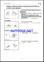 Kubota KC300 HR-5 Dumper Workshop Manual