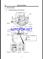 Kubota KC250H KC250HR Dumper Workshop Manual