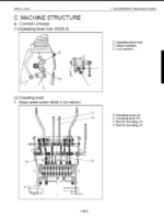 Kubota K008-3 U10-3 Code No.97899-60736 Excavator Workshop Manual