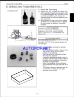 Kubota U20-3α U25-3α U25S Excavator Workshop Manual