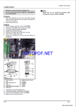 Kubota U56-5 Excavator Workshop Manual