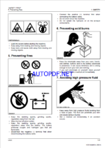 Kubota U50-5 Excavator Workshop Manual