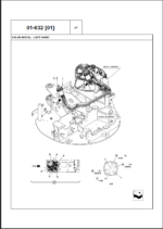 Case CX36B Tier 4 NA Mini Excavator Service Parts Catalogue (S3PX00040ZE06PC)