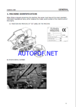 Kubota KC250HR-4 Dumper Workshop Manual