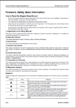 Komatsu SAA4D107E-5 Engine Shop Manual (SEN07009-03)