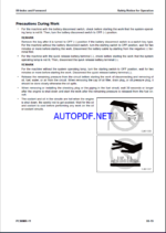 Komatsu PC88MR-11 Crawler Excavator Shop Manual (SEN06937-06) (SN 10001-UP)