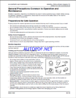 Komatsu 980E-5SE Rigid Dump Truck Shop Manual (CEBM041800) (SN A60045-UP)