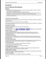 Komatsu 730E-10 Rigid Dump Truck Shop Manual (CEBM033410) (SN A50002-A50021)