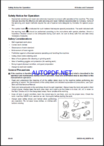 Komatsu D85EX-18, D85PX-18 Crawler Dozer Shop Manual (SEN06517-17) (SN 22001-25000)