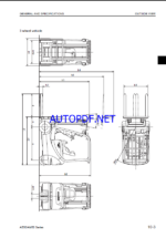 Komatsu FB15F-12, FB15M-12, FB15MF-12 Electric Forklift Shop Manual (BBA12E1-14)