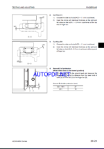 Komatsu FB18-12, FB18G-12, FB18GF-12 Electric Forklift Shop Manual (BBA12E1-14)
