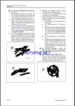 Komatsu FB25-12, FB30-12 Electric Forklift Shop Manual (SEN07043-00) (SN 104895-UP)