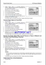 Komatsu HB215LC-3 Crawler Excavator Shop Manual (SEN06652-20) (SN 70001-UP)