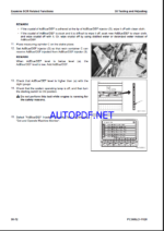 Komatsu PC360LCI-11E0 Crawler Excavator Shop Manual (UENBM00910) (SN K77001-UP)