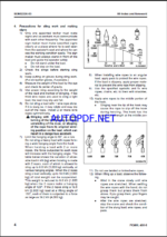 Komatsu PC400-8 Crawler Excavator Shop Manual (YEBM202800-00) (SN DBEG0001-UP)