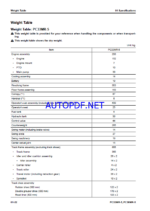 Komatsu PC33MR-5, PC38MR-5 Crawler Excavator Shop Manual (WENBM00500) (SN F60001-UP)