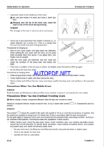 Komatsu PC88MR-11 Crawler Excavator Shop Manual (SEN06843-11) (SN 10001-UP)