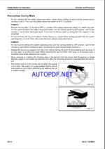 Komatsu 95E-7 Series, SAA4D95LE-7 Engine Shop Manual (SEN06590-10)