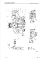 Komatsu D85MS-15 Crawler Dozer Shop Manual (SEN04305-05) (SN 1001-UP)