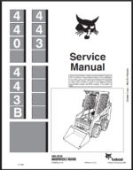 Bobcat 443 Loader Service Manual (6566694) (SN 502911001-502999999)