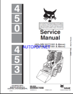 Bobcat 450 Loader Service Manual (6724259) (SN 561711001-561799999)