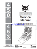 Bobcat 453 Loader Service Manual (6724259) (SN 561811001-561899999)