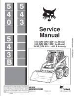 Bobcat 543 Loader Service Manual (6566532) (SN 502412001-502499999)