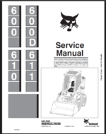 Bobcat 610 Loader Service Manual (6556276) (NO SN)