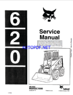 Bobcat 620 Loader Service Manual (6549846) (NO SN)