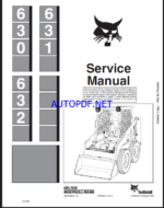 Bobcat 631 Loader Service Manual (6556454) (SN 499711000-499799999)