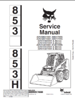 Bobcat 853 Loader Service Manual (6720755) (SN 512815001-512815999)